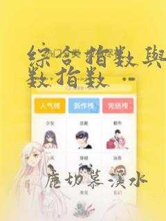 综合指数与平均数指数