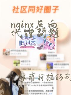 nginx反向代理问题