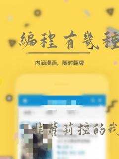 编程有几种类型