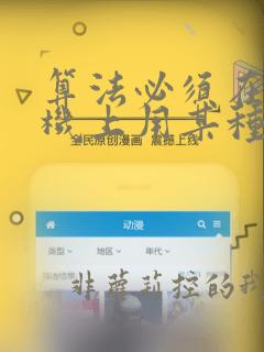 算法必须在计算机上用某种语言实现