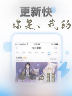 你是、我的老师
