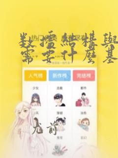 数据结构与算法需要什么基础
