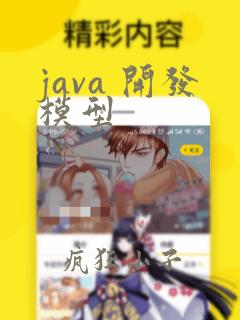 java 开发模型