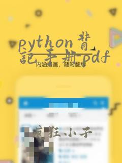 python背记手册pdf