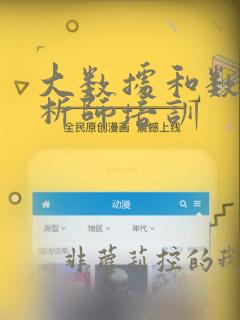 大数据和数据分析师培训