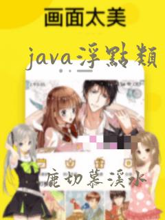 java浮点类