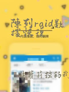 阵列raid数据恢复
