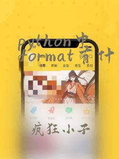 python中format有什么用