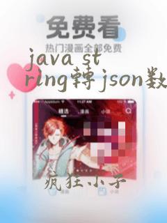 java string转json数组