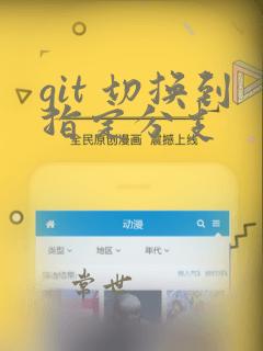 git 切换到指定分支