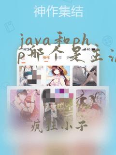 java和php哪个是主流