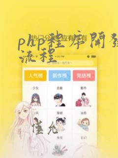php程序开发流程