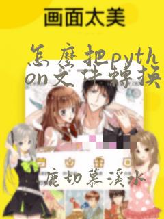 怎么把python文件转换成pdf