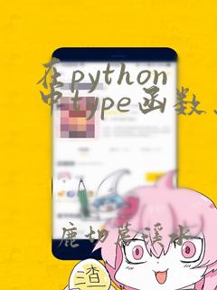 在python中type函数怎么用
