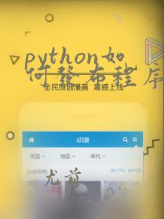 python如何发布程序