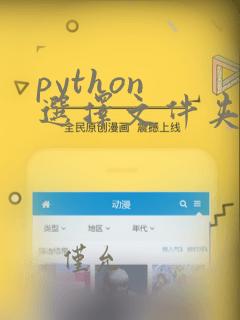 python 选择文件夹