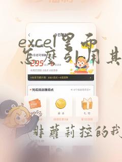 excel里面怎么引用其他分表的数据