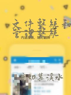 文件系统和文件管理系统