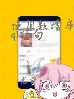 使用数据库的sql语句