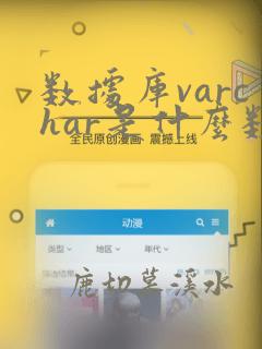 数据库varchar是什么数据类型