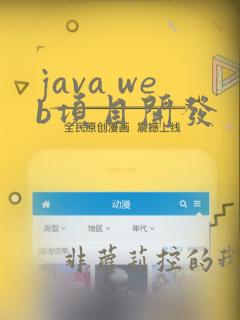 java web项目开发