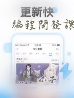 编程开发课程