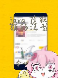 java 获取类的泛型
