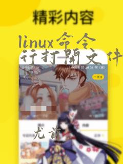 linux命令行打开文件命令