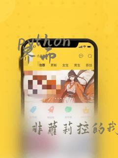 python 界面
