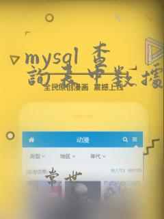 mysql 查询表中数据