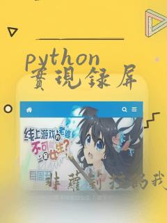 python 实现录屏
