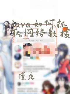 java如何抓取网络数据包