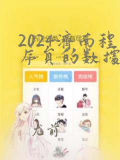 2024济南程序员的数据分析