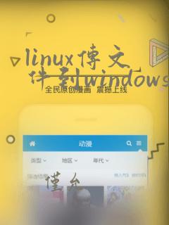 linux传文件到windows命令