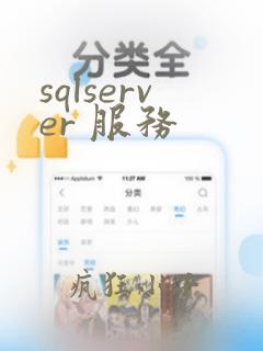 sqlserver 服务