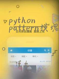 python pattern模块