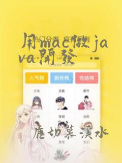 用mac做java开发