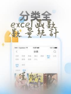 excel函数数量统计