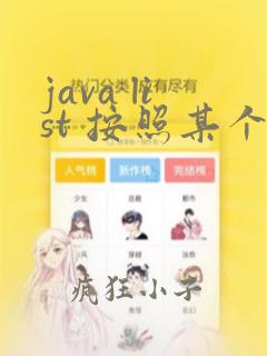 java list 按照某个字段排序