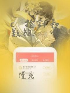 c   指针和数组