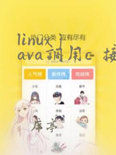 linux java调用c  接口
