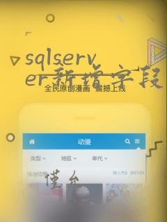 sqlserver新增字段