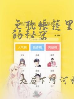 免耽帐篷里隐藏的秘密：结局+番外