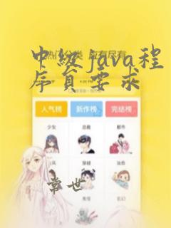 中级java程序员要求