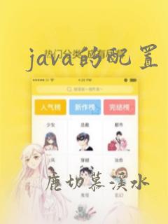 java的配置