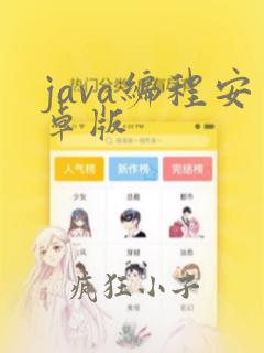 java编程安卓版