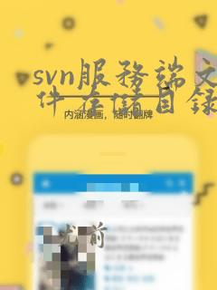 svn服务端文件存储目录