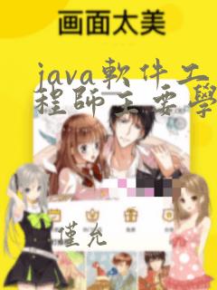 java软件工程师主要学习内容