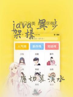 java 异步架构