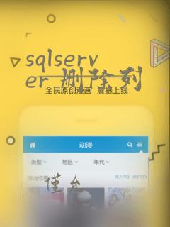sqlserver 删除列
